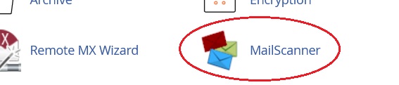 botón MailScanner